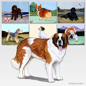 Saint Bernard Scenic Mouse Pad