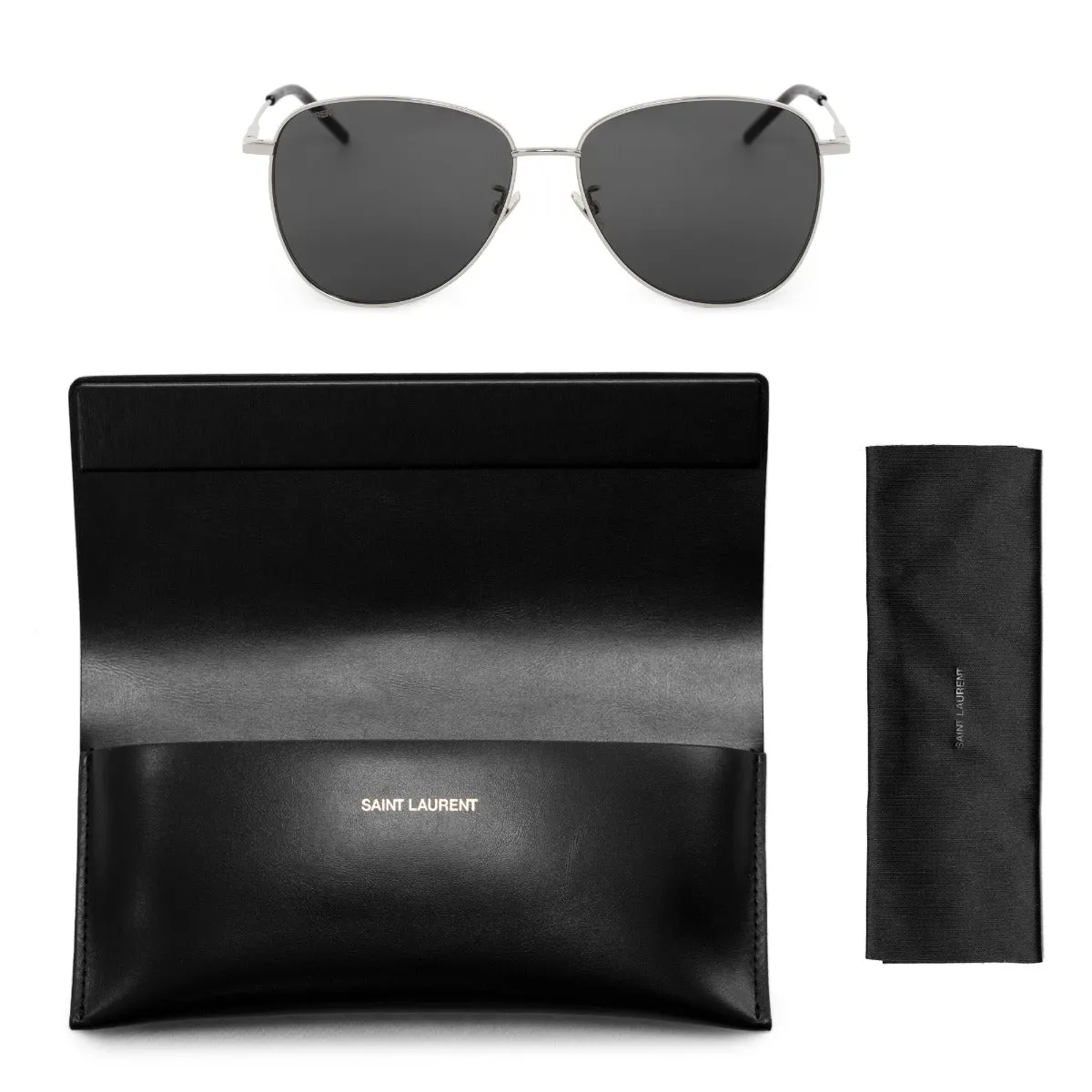 Saint Laurent Aviator Sunglasses SL328K 001 60