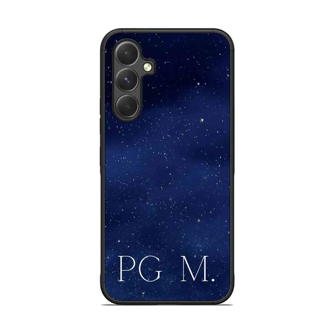 Samsung A54 Mobile Cover Customized Samsung Mobile Cases with Name - Starry Night