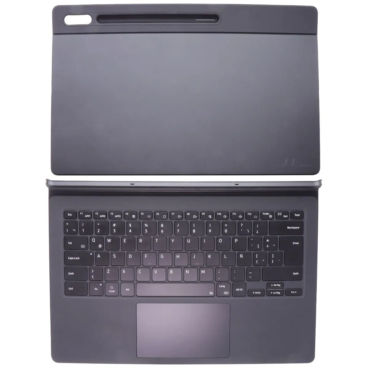 SAMSUNG Book Cover (Spanish Keys) Keyboard/Case for Galaxy Tab S8 Ultra EF-DX900