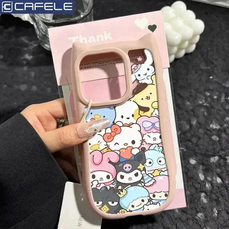 Sanrio Family Cat Ears Phone Case (For iPhones)