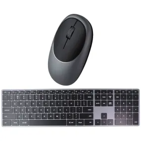 SATECHI MX3 Bluetooth Backlit Keyboard and M1 Bluetooth Wireless Mouse Combo