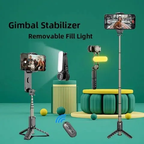 Selfie Stick Gimbal Tripod