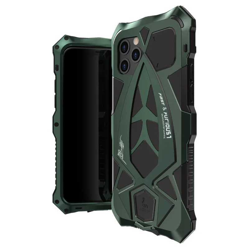 Shockproof Armor Metal Phone Case For iPhone