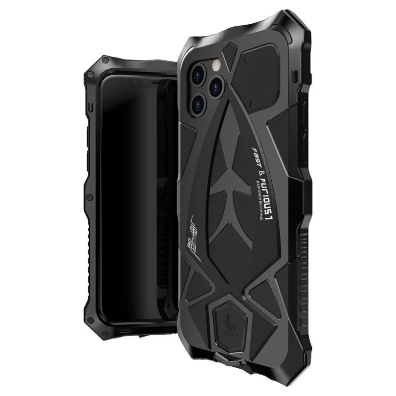 Shockproof Armor Metal Phone Case For iPhone