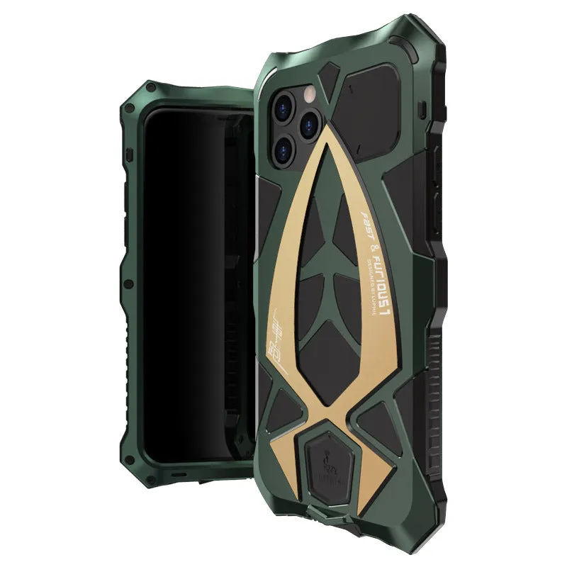 Shockproof Armor Metal Phone Case For iPhone