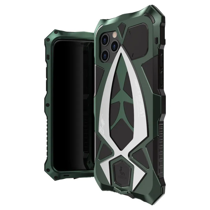 Shockproof Armor Metal Phone Case For iPhone