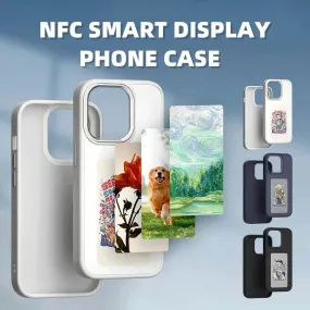 Smart Ink Screen Couple Phone Case NFC Sensor Projection Screen