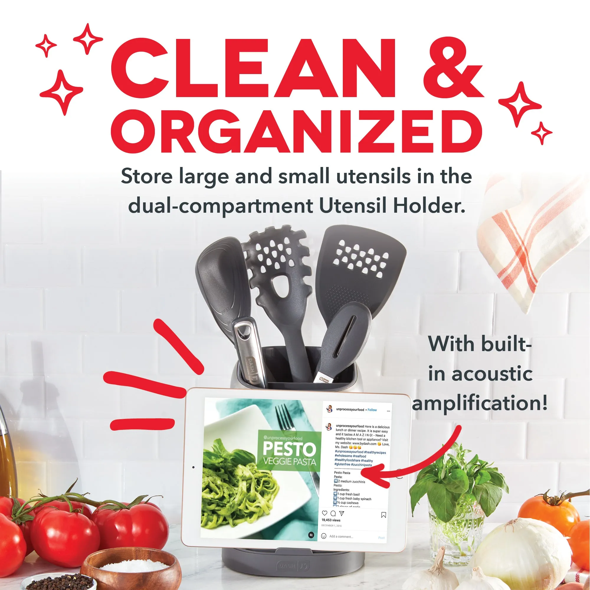 SmartStore™ Kitchen Utensil Holder