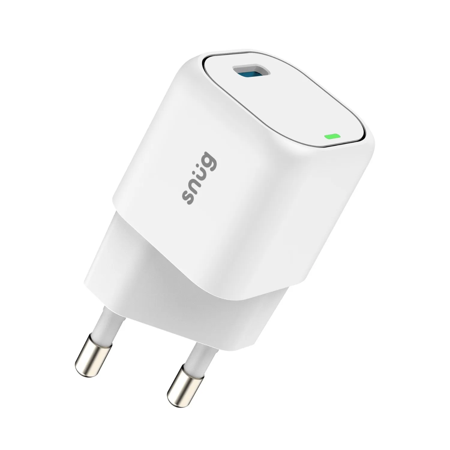 Snug 1 Port Mini PD Home Charger - 25W - White (SNPW-1MINI25-WH)