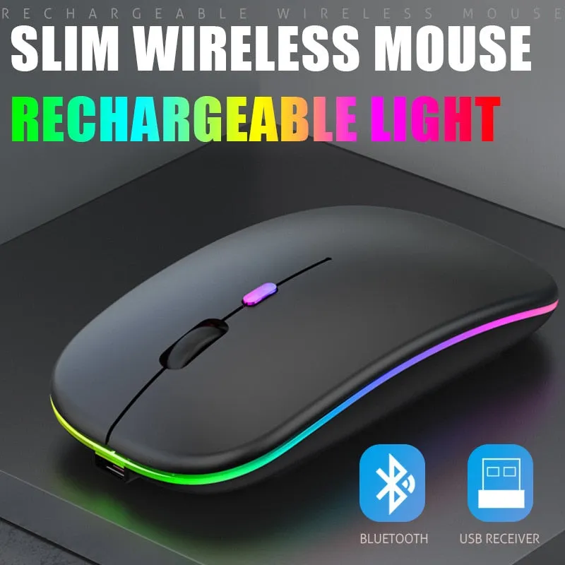 Tablet Phone Computer Bluetooth Wireless Mouse