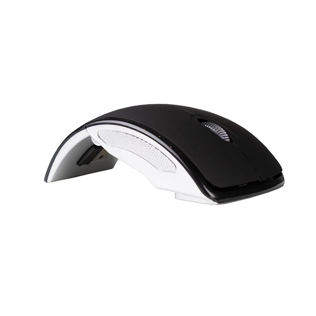 Tangelo Boike Wireless Custom Travel Mouse, Black