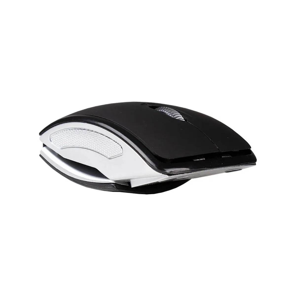 Tangelo Boike Wireless Custom Travel Mouse, Black