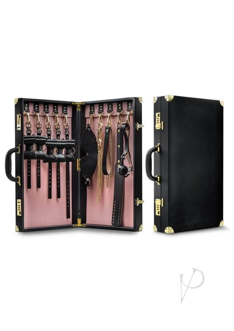 Temptasia Safe Word Bondage Kit Black & Pink