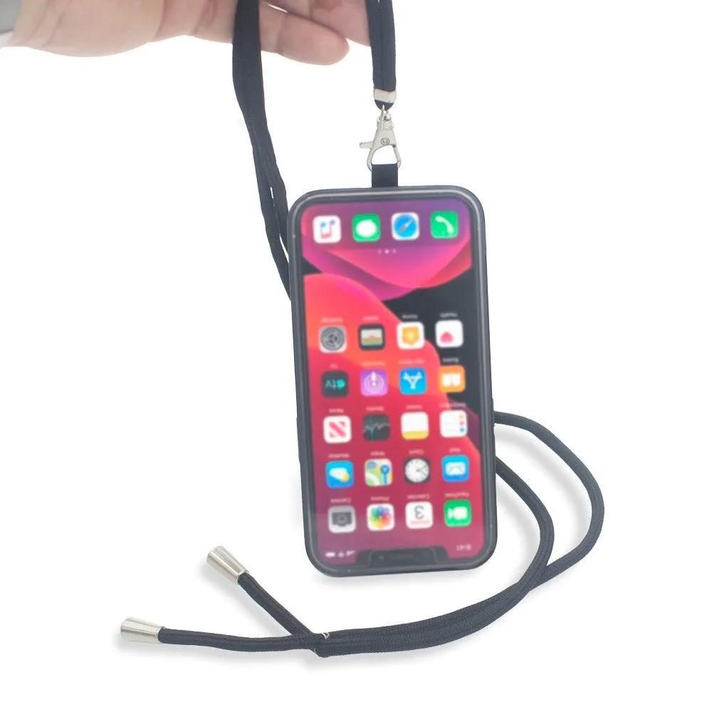 Tether with Nylon Strap for Securing Smartphones with cases