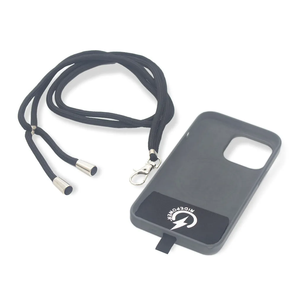 Tether with Nylon Strap for Securing Smartphones with cases