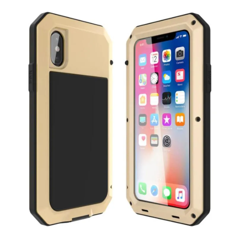 Titan Heavy Duty Metal iPhone Case For X, SE, 11, 12 & 13 Series