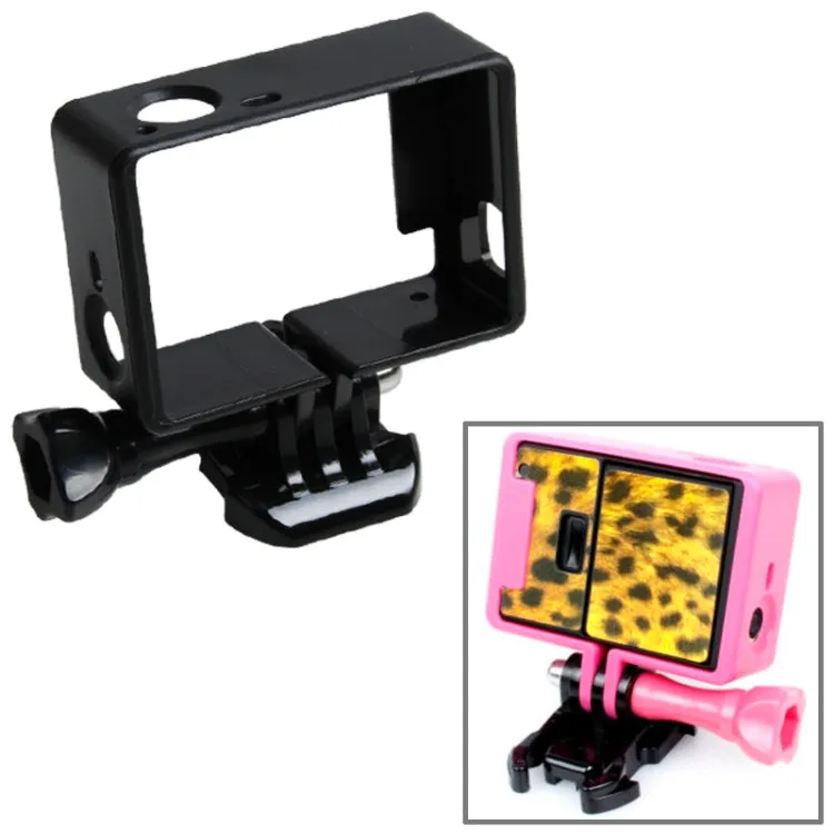 TMC High Quality Tripod Cradle Frame Mount Housing for GoPro HERO4 /3  /3, HR191(Black)