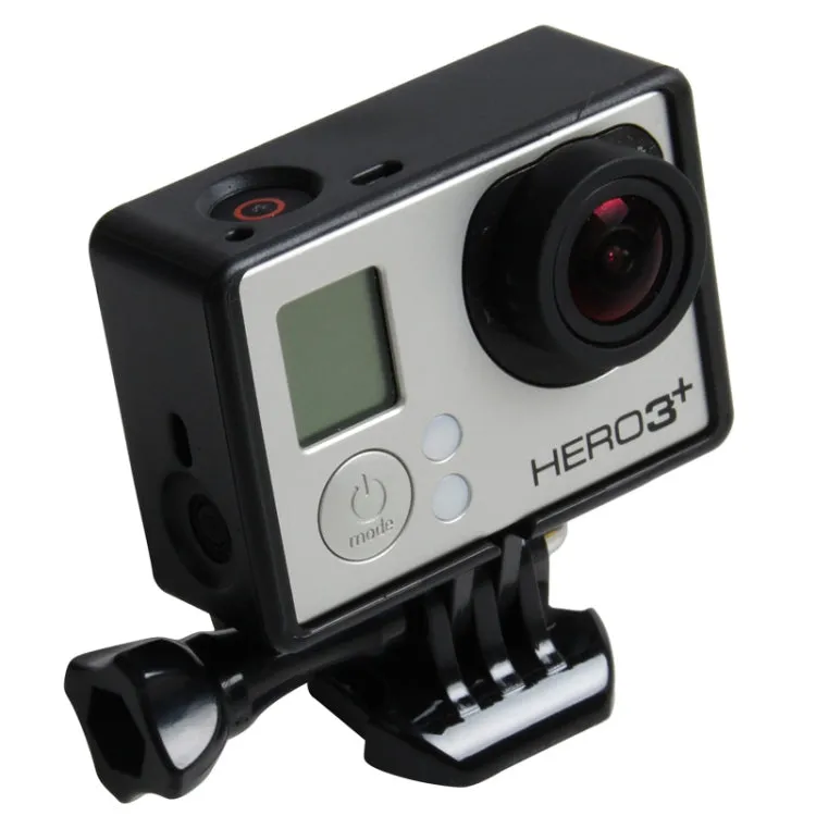 TMC High Quality Tripod Cradle Frame Mount Housing for GoPro HERO4 /3  /3, HR191(Black)