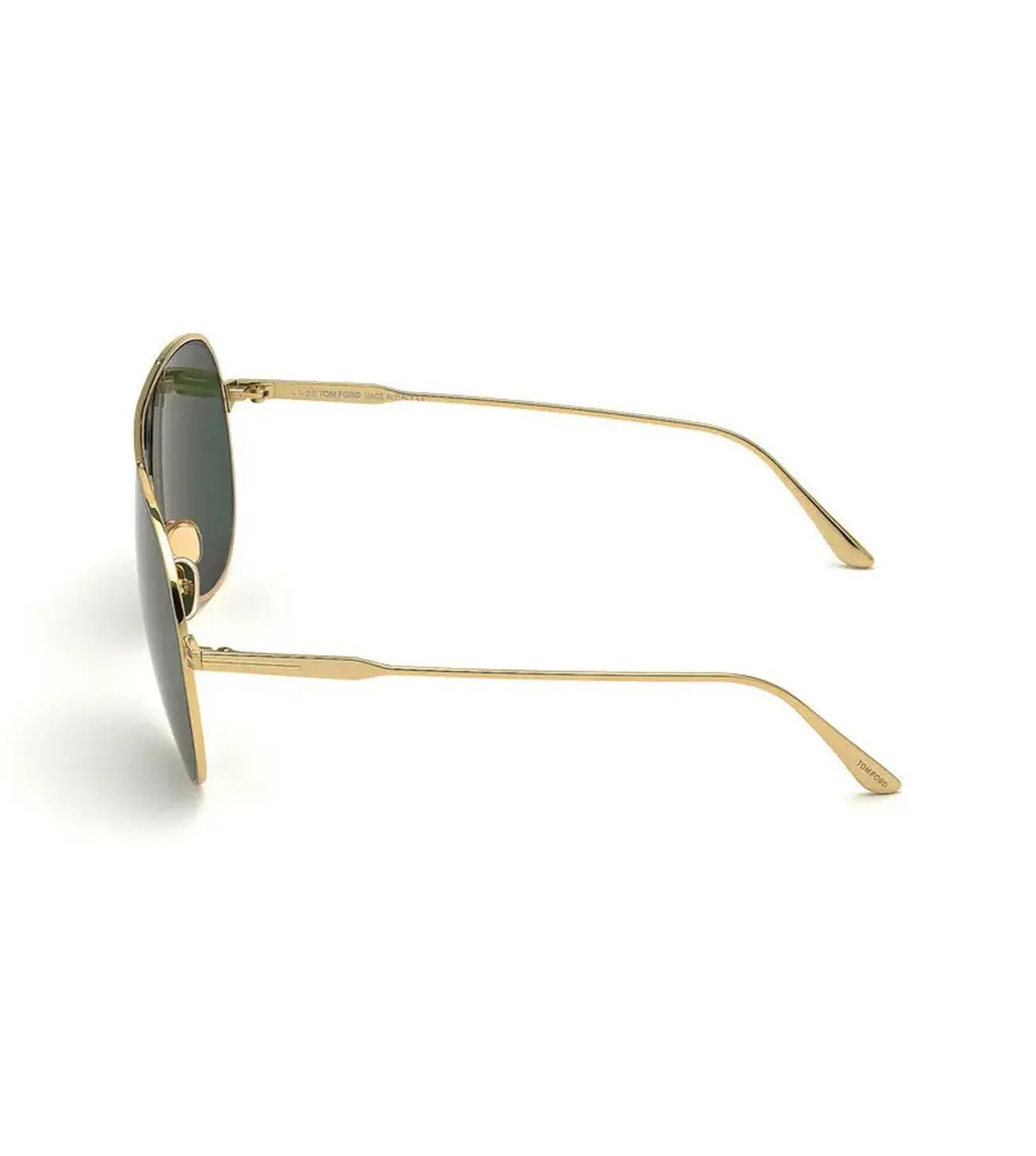 Tom Ford Men's Green Aviator Sunglasses