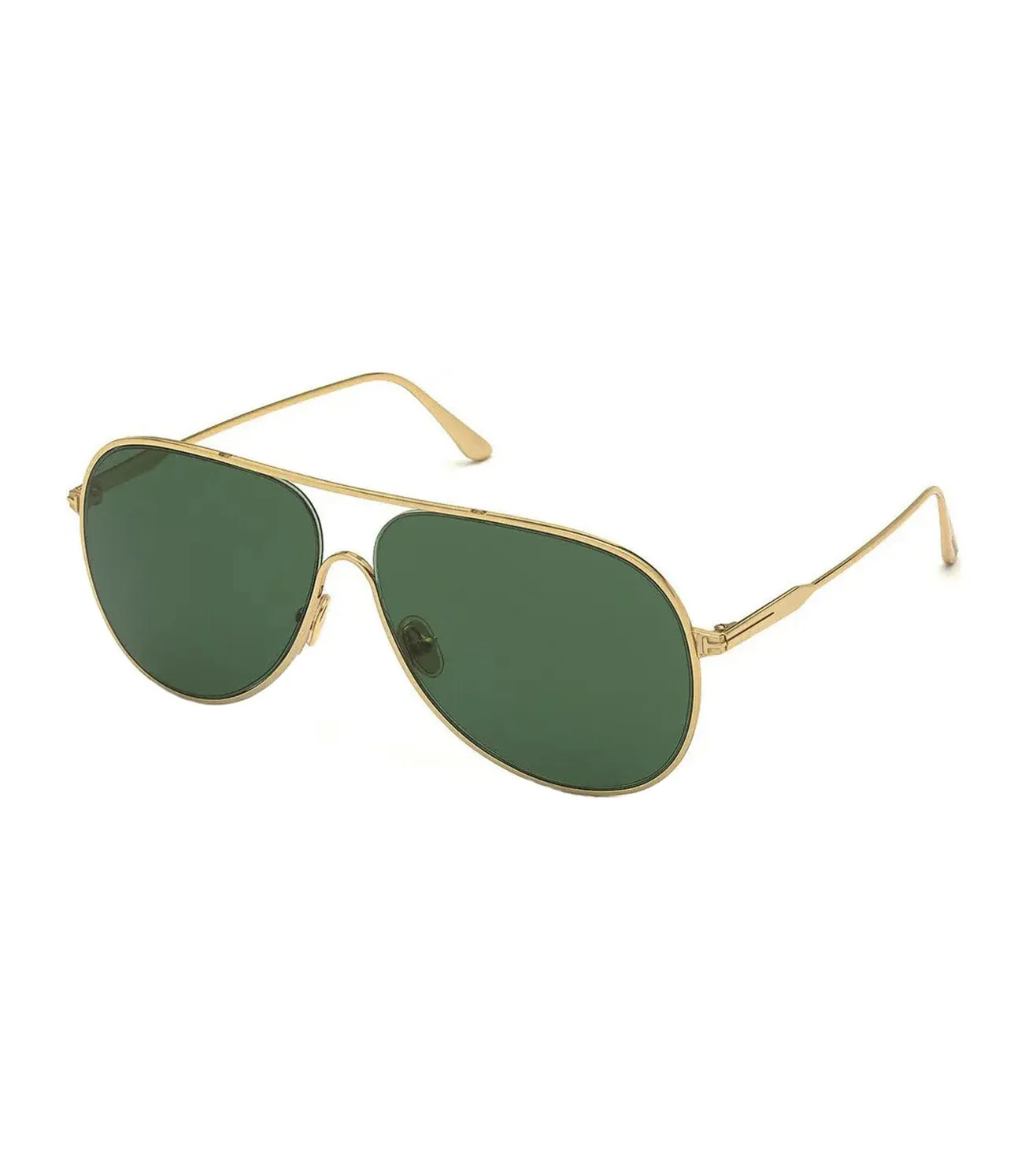 Tom Ford Men's Green Aviator Sunglasses