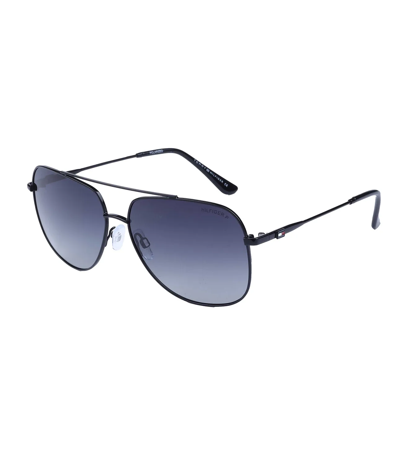 Tommy Hilfiger Unisex Grey Aviator Sunglasses