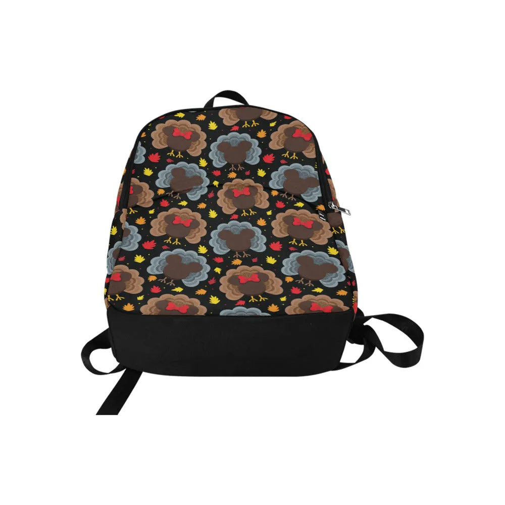 Turkeys Fabric Backpack