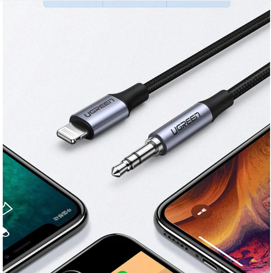 UGREEN USB C to 3.5mm Headphone Jack Adapter Aluminum Type C to 3.5 mm