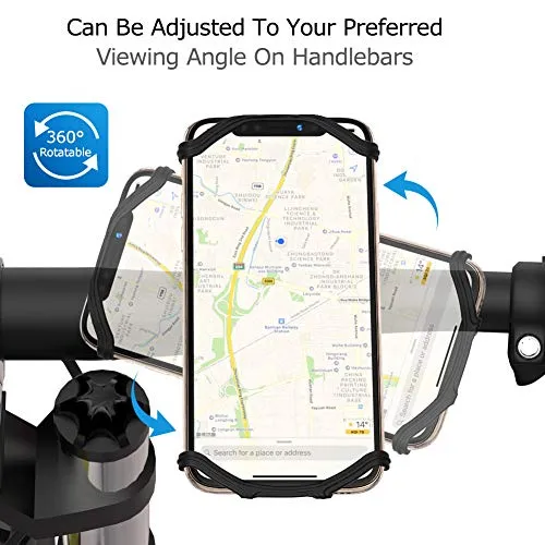 Universal Silicone Phone Stand for Bicycle