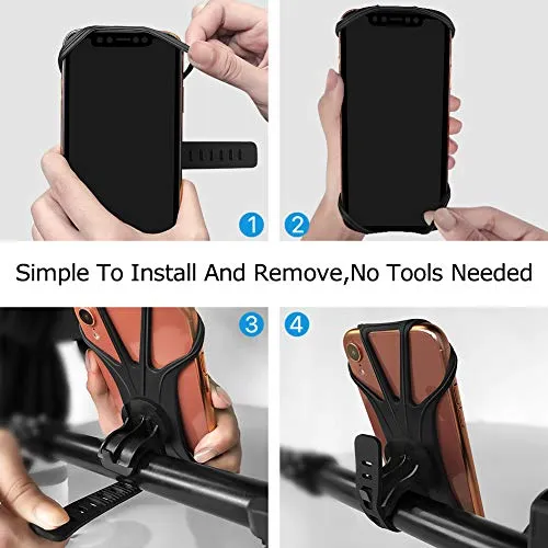 Universal Silicone Phone Stand for Bicycle