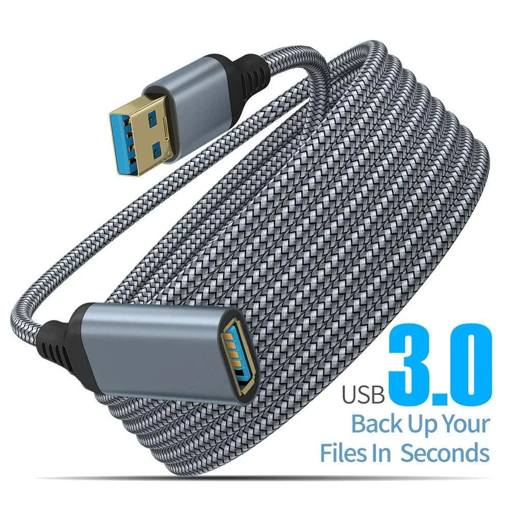 UTHAI USB Male-To-Female Data Cable: Fast Data Transfer & Durability