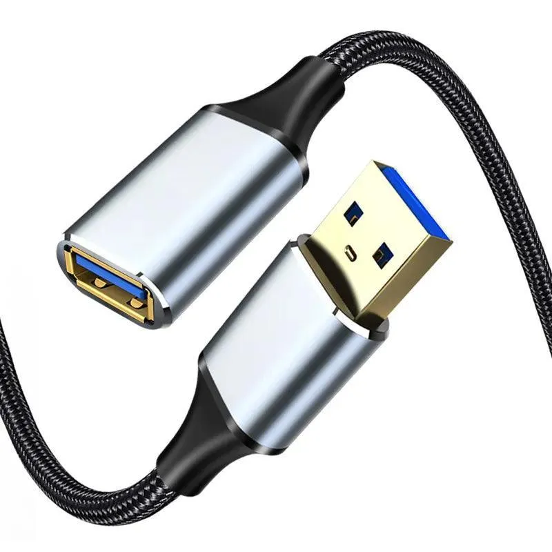 UTHAI USB Male-To-Female Data Cable: Fast Data Transfer & Durability