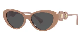 Versace Women's Fashion 54mm Beige Sunglasses