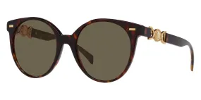 Versace Women's Fashion 55mm Havana Sunglasses