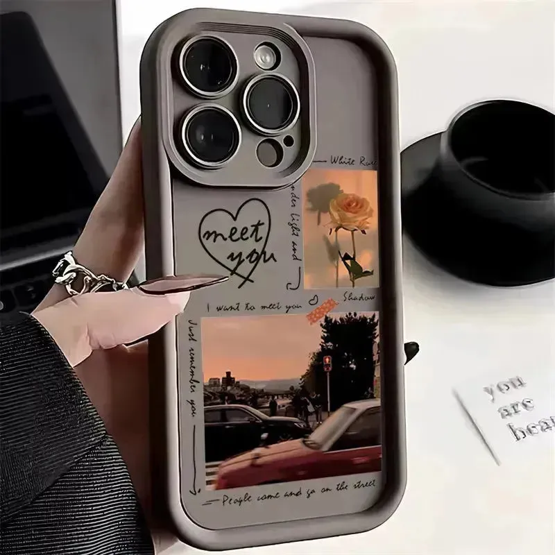 Vintage Silicone Phone Case (For iPhones)