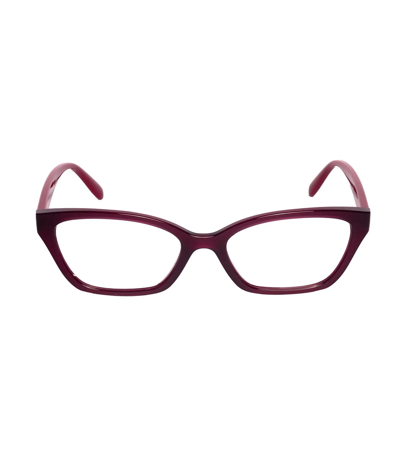 Vogue Women's Burgundy Cat-Eye Optical Frame