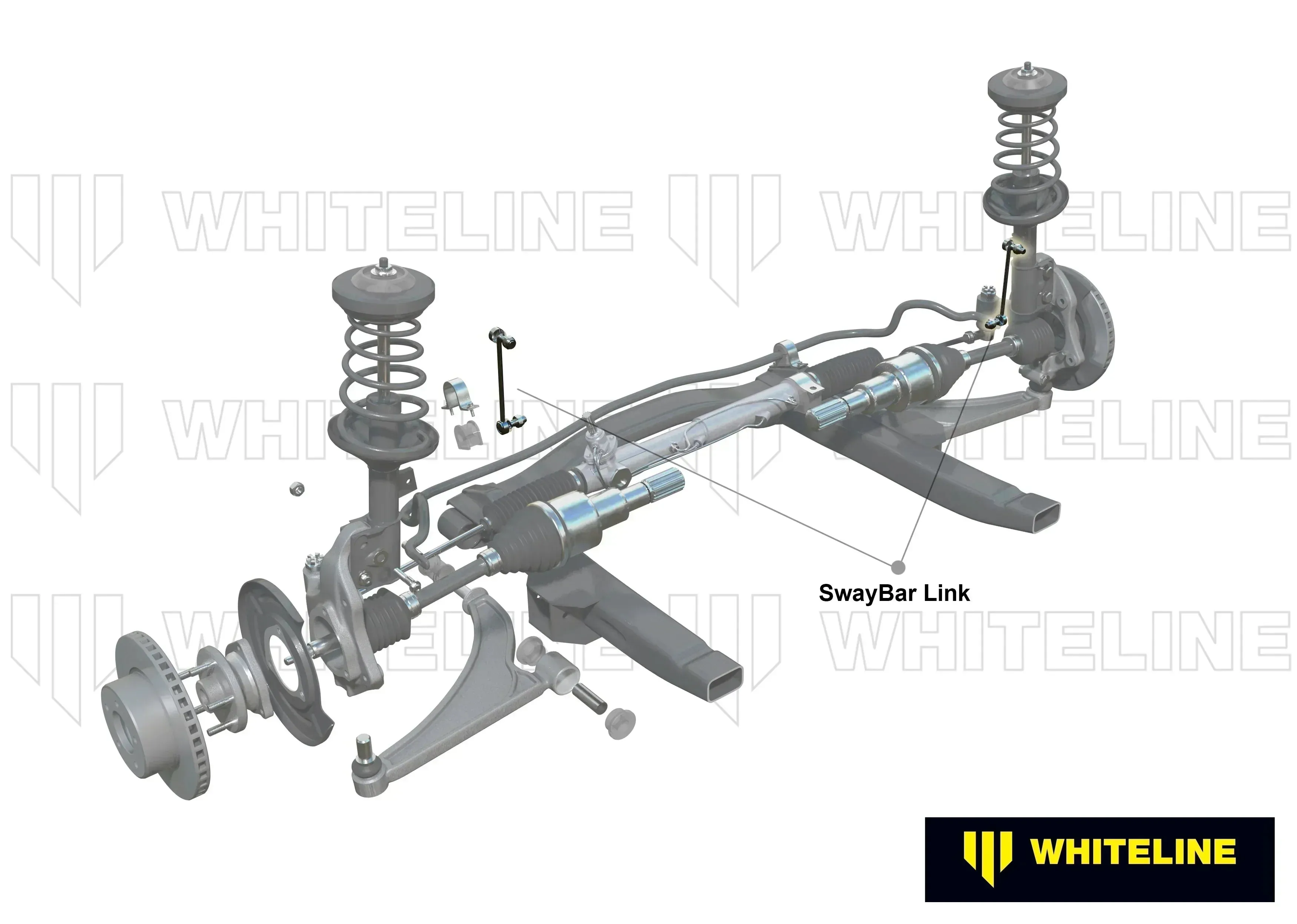 Whiteline Sway Bar End Link Kit Ford Fiesta (2002-2009) [290-315mm/ 10mm Ball Stud] Front - KLC140-295