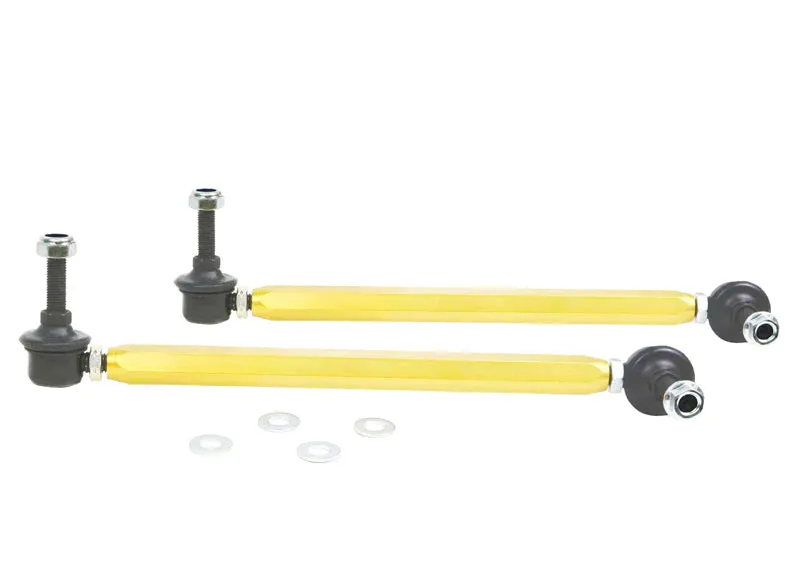 Whiteline Sway Bar End Link Kit Ford Fiesta (2002-2009) [290-315mm/ 10mm Ball Stud] Front - KLC140-295