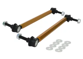 Whiteline Sway Bar End Link Kit (Universal Fit) [330mm-355mm/ 10mm Ball Stud] Front - KLC140-335