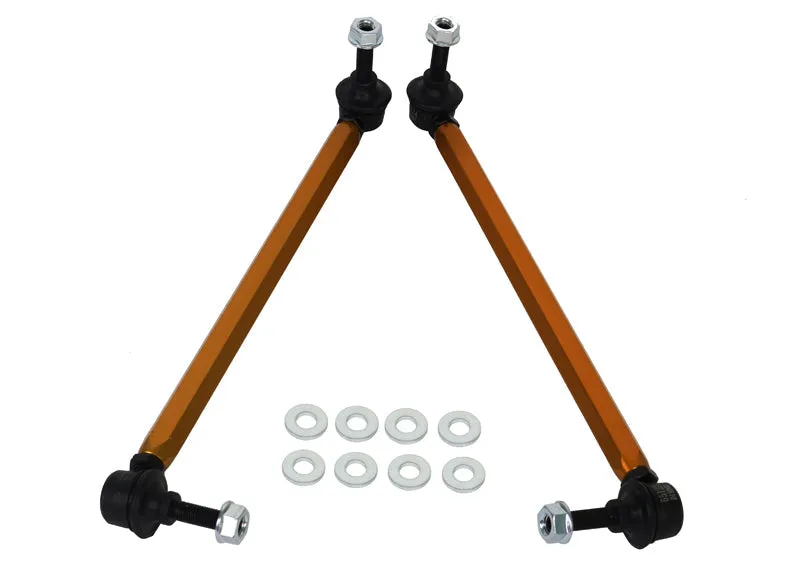 Whiteline Sway Bar End Link Kit (Universal Fit) [330mm-355mm/ 10mm Ball Stud] Front - KLC140-335