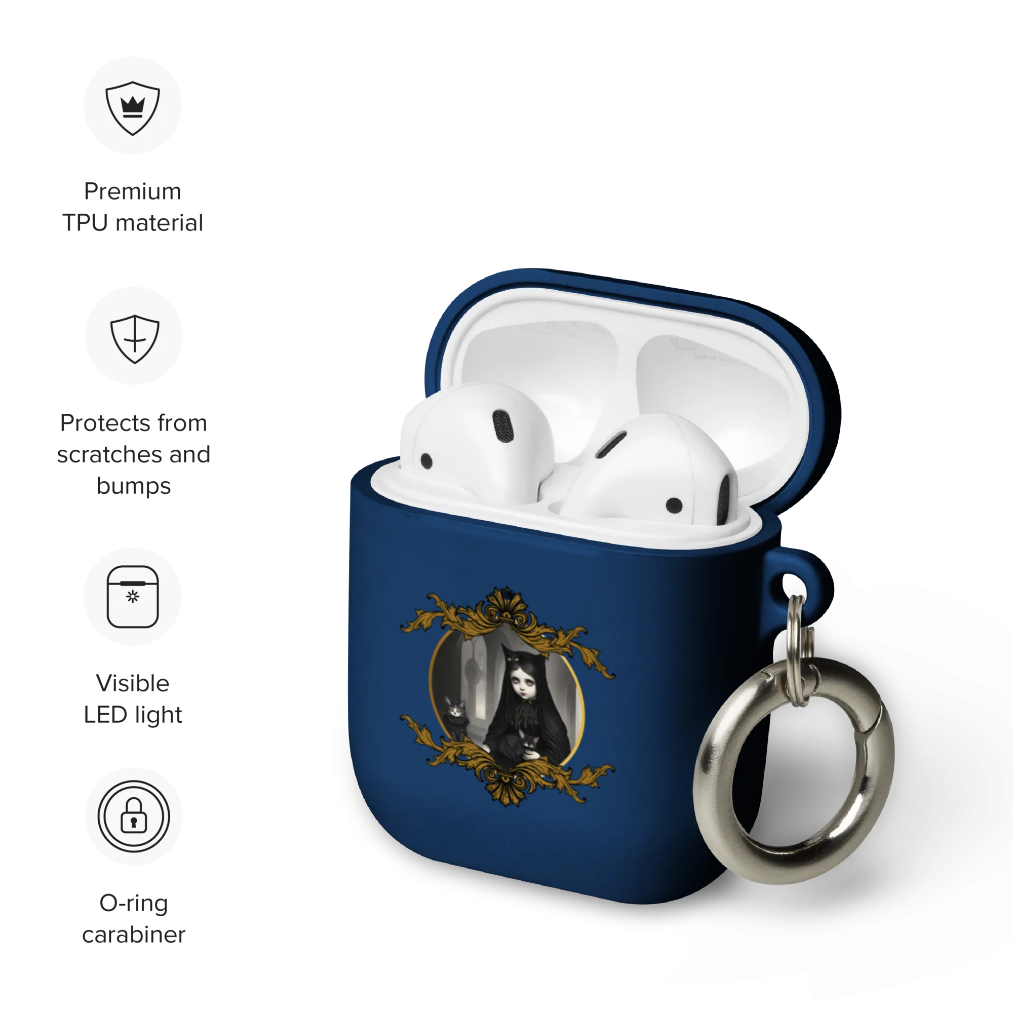 Wilde Family Portrait Rubber Case for AirPods® by laurameghan