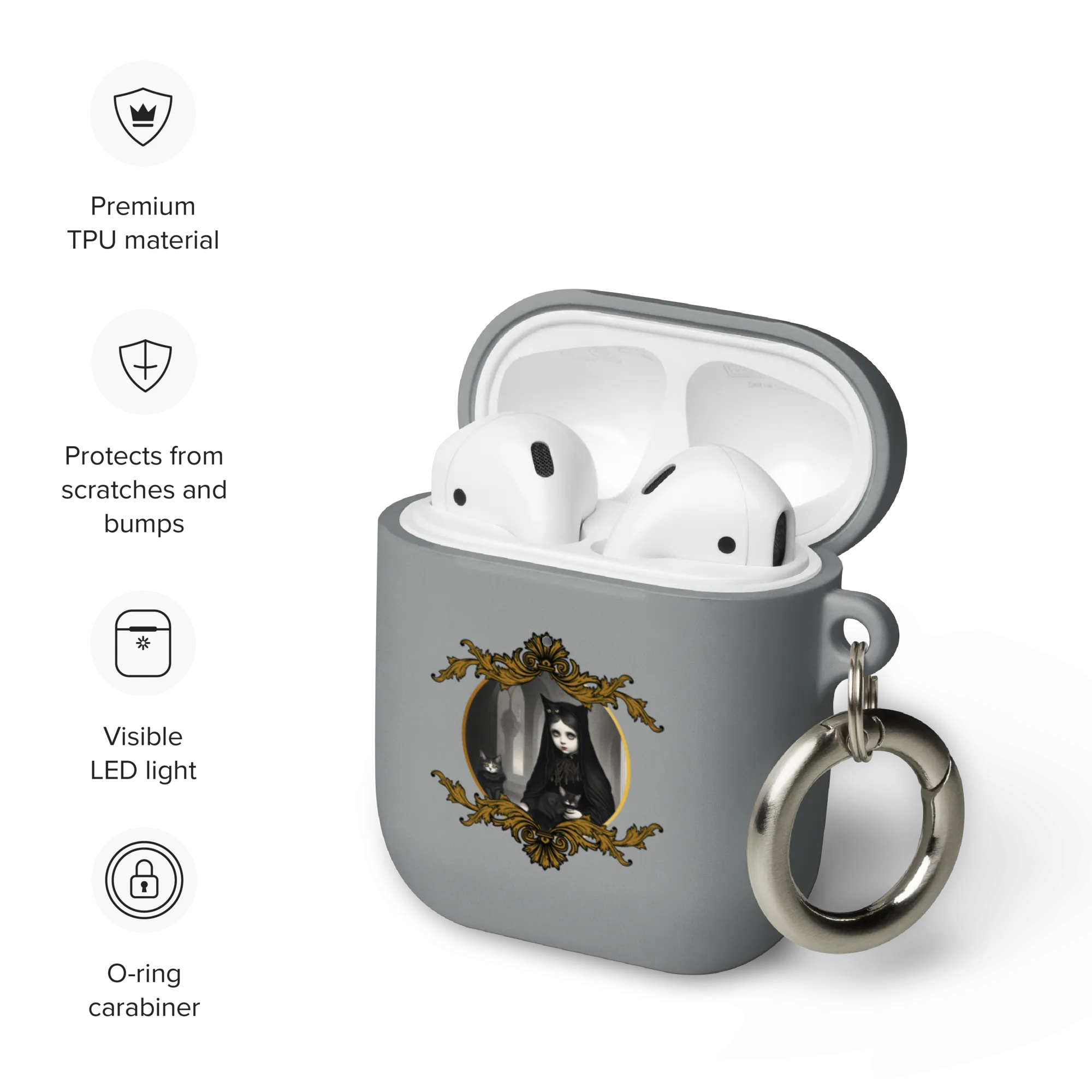 Wilde Family Portrait Rubber Case for AirPods® by laurameghan