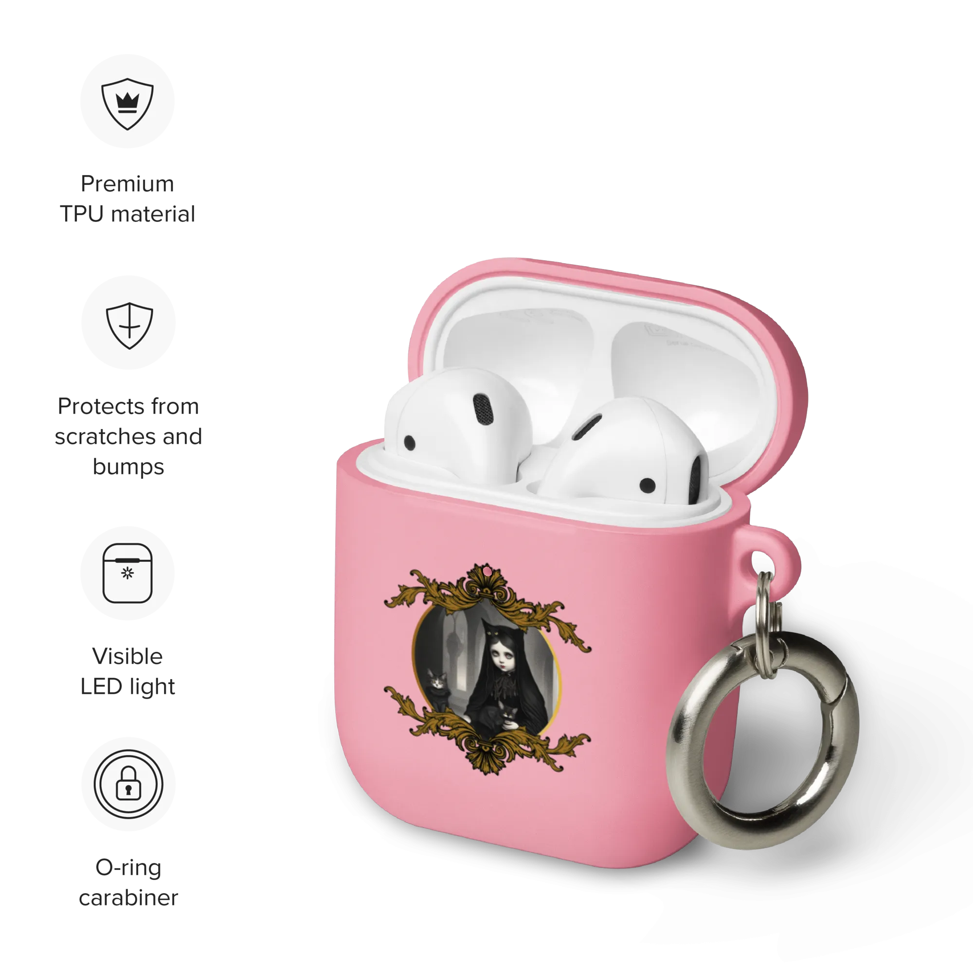 Wilde Family Portrait Rubber Case for AirPods® by laurameghan