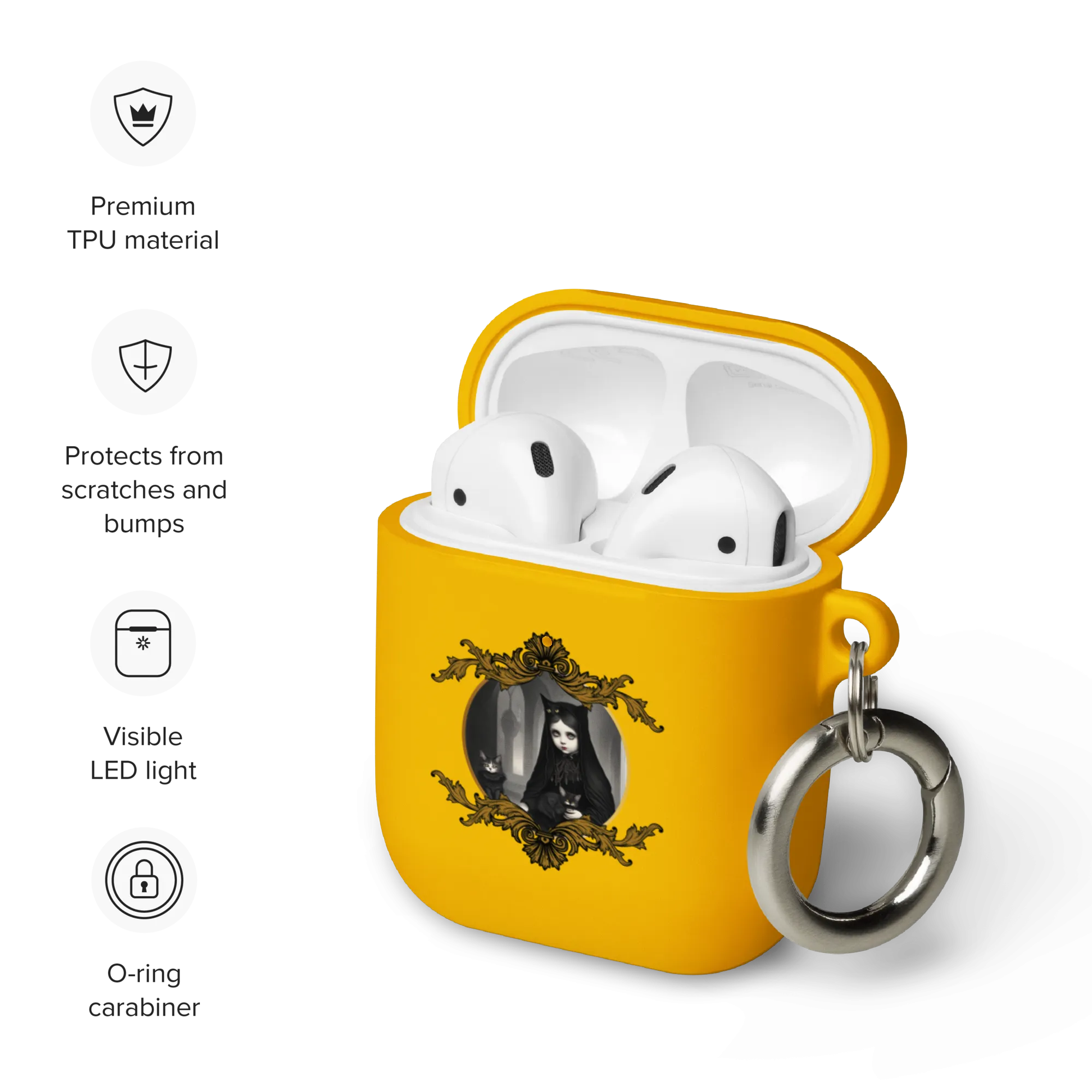 Wilde Family Portrait Rubber Case for AirPods® by laurameghan