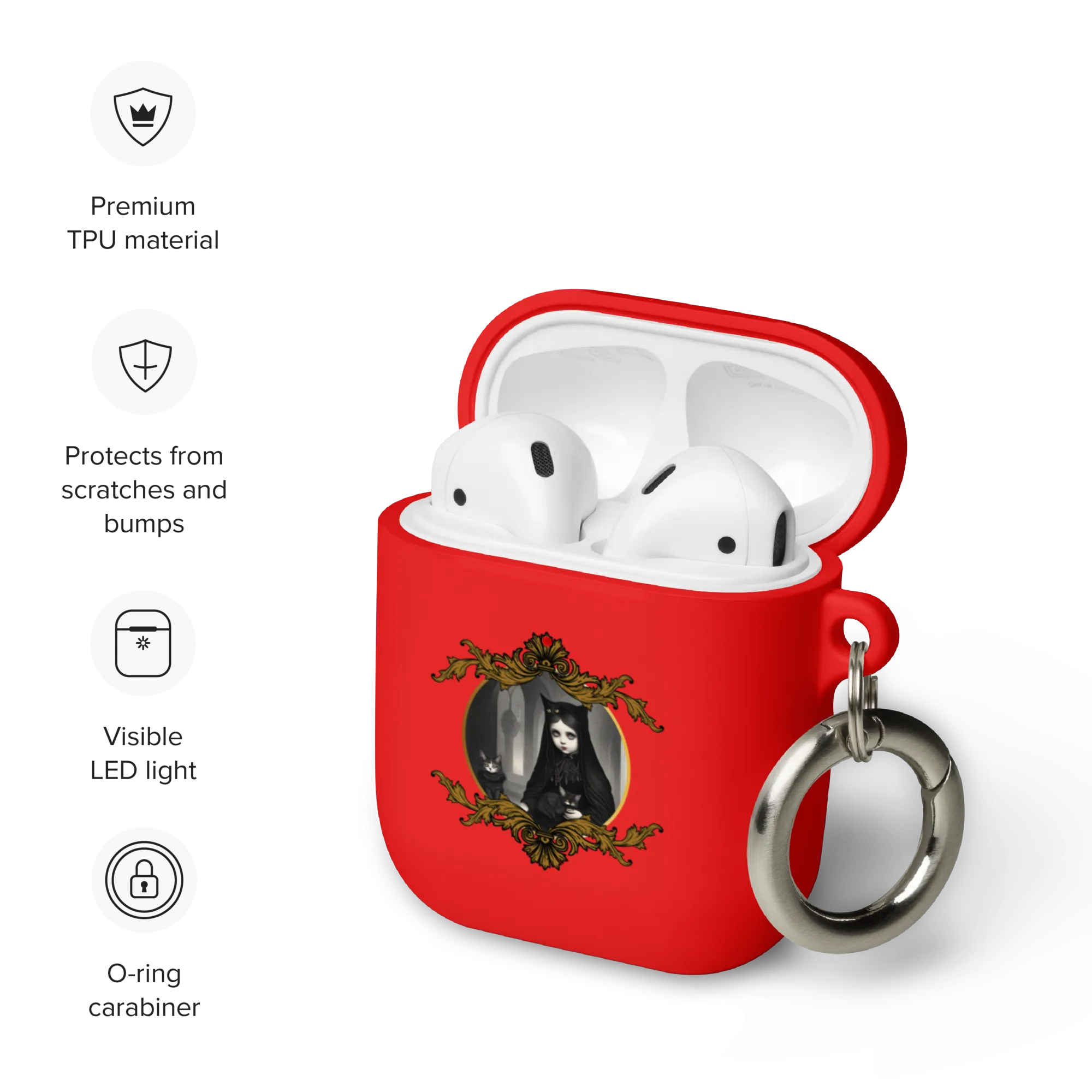 Wilde Family Portrait Rubber Case for AirPods® by laurameghan