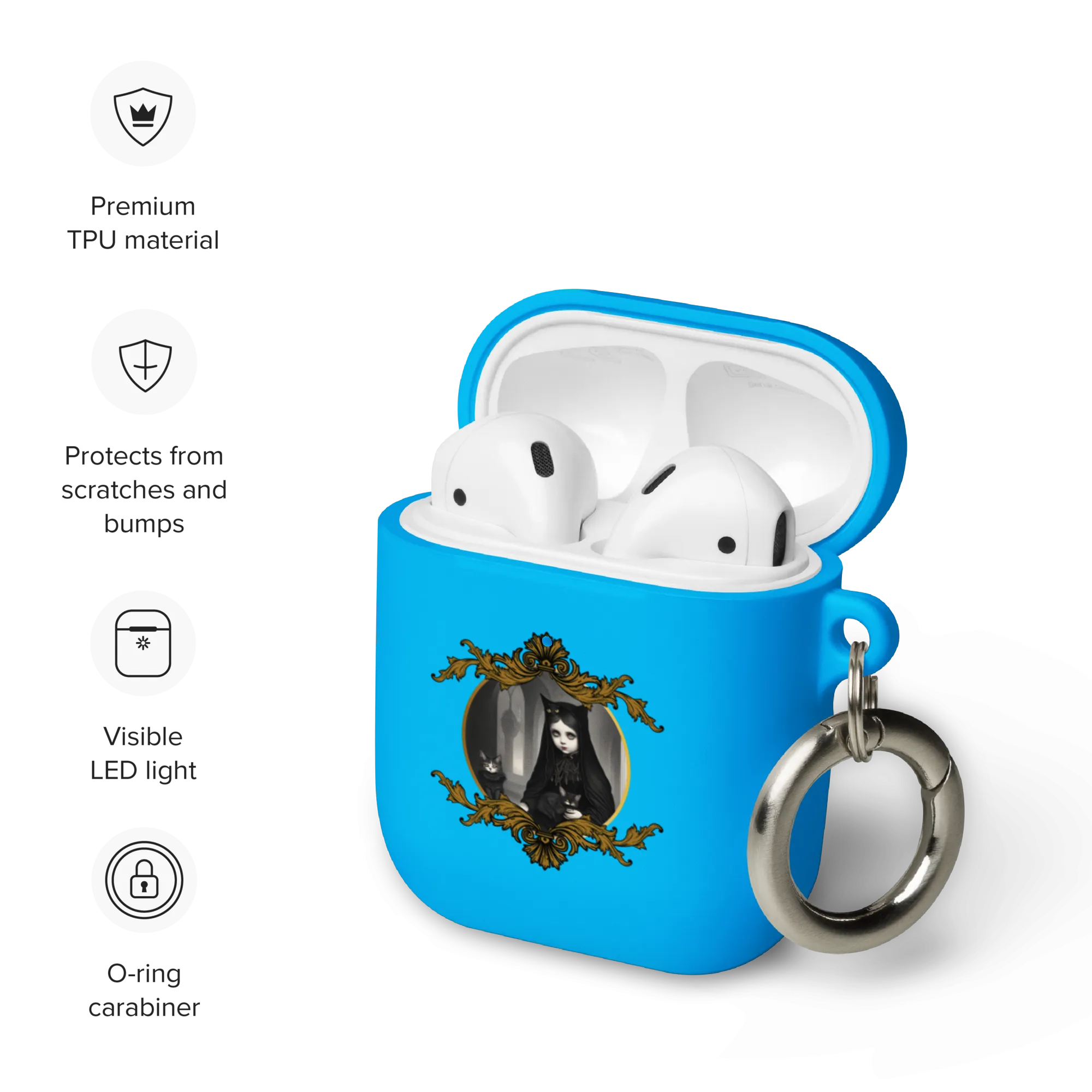 Wilde Family Portrait Rubber Case for AirPods® by laurameghan