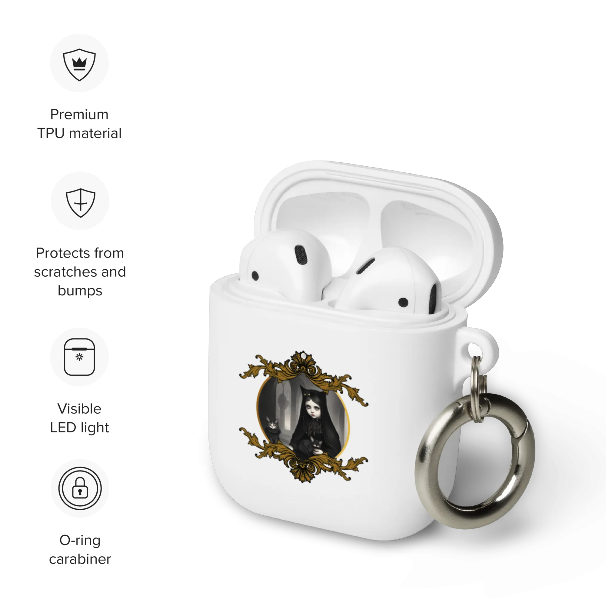 Wilde Family Portrait Rubber Case for AirPods® by laurameghan