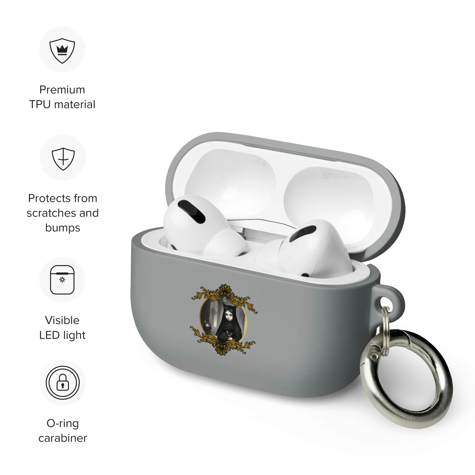 Wilde Family Portrait Rubber Case for AirPods® by laurameghan