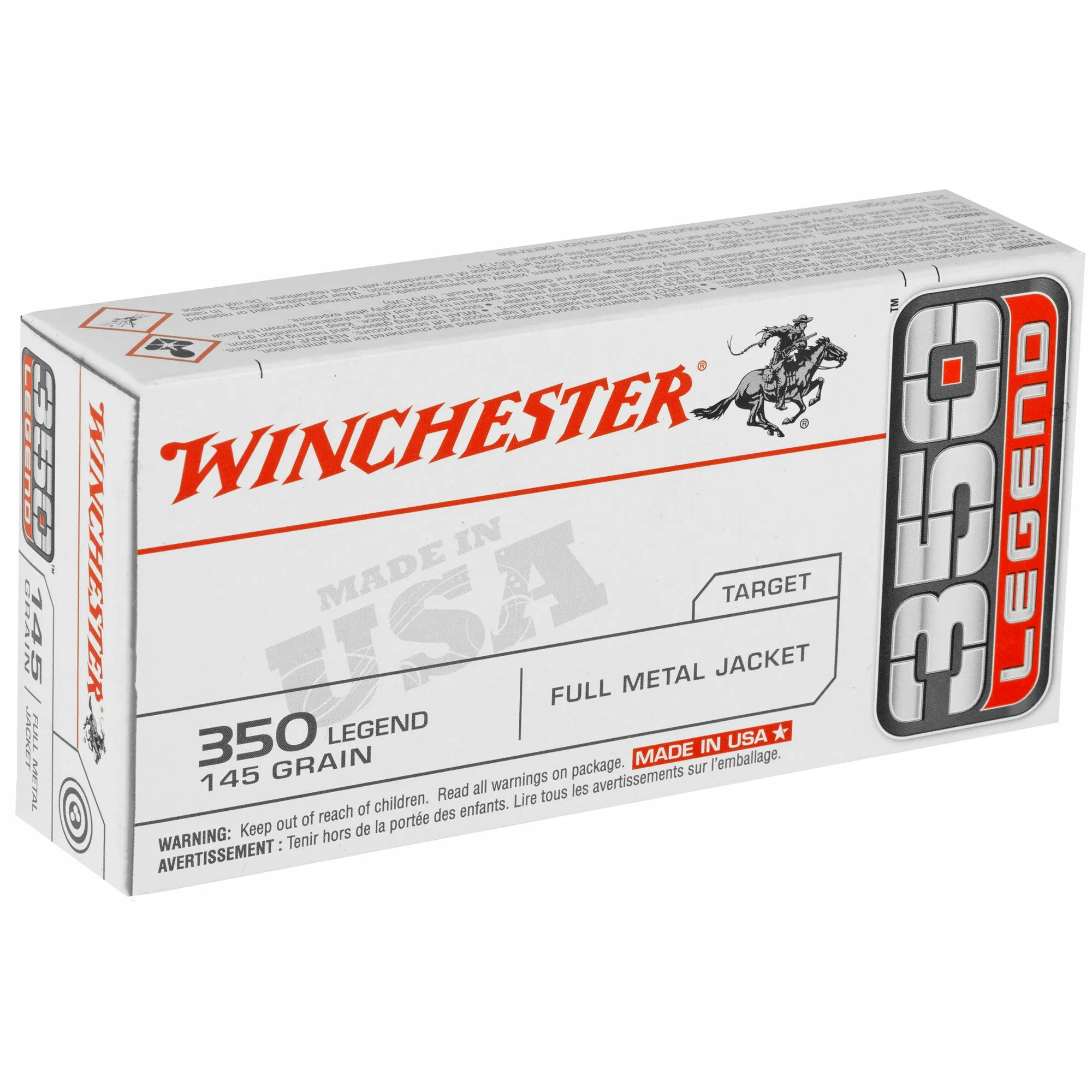 Win Usa 350 Legend 145gr Fmj 20-200