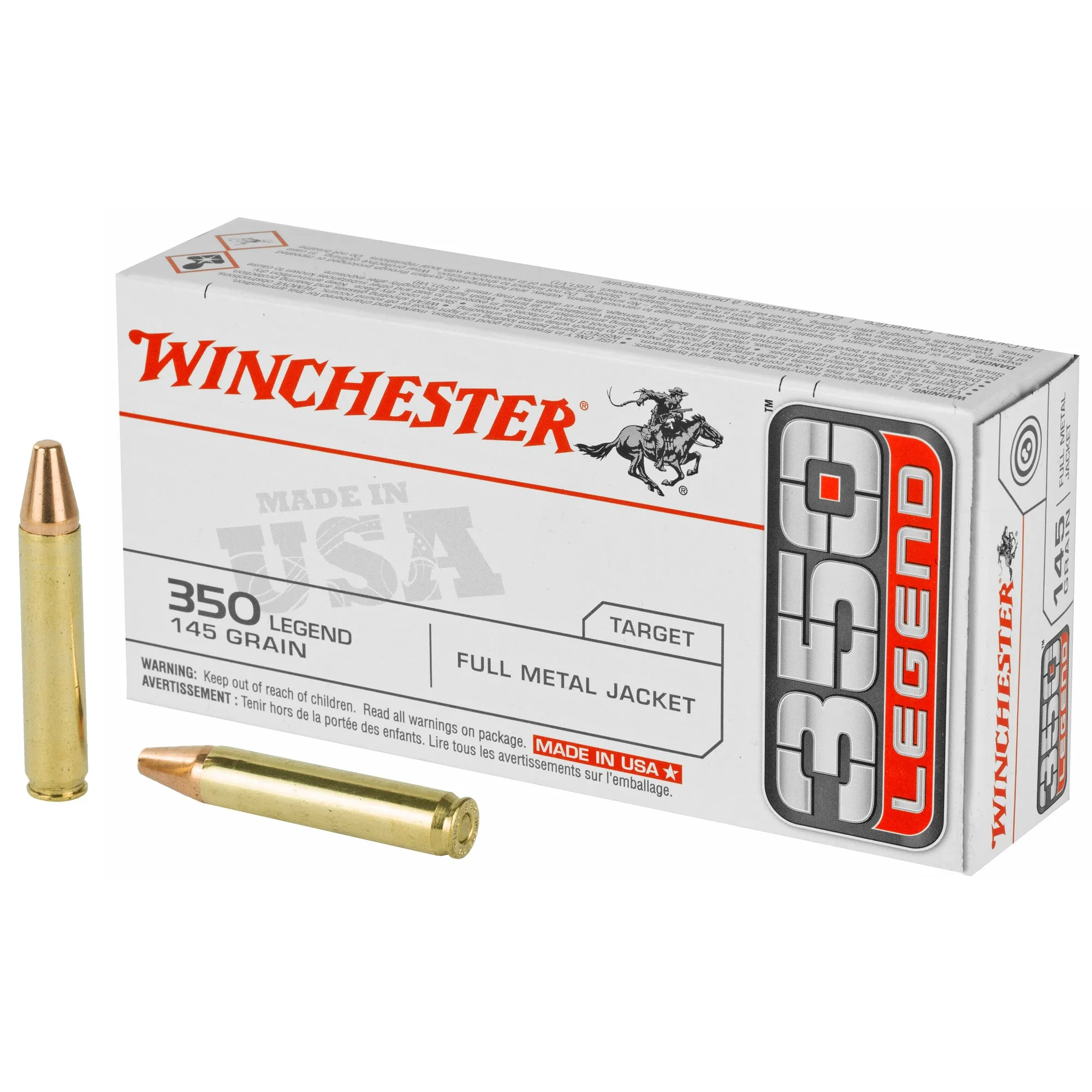 Win Usa 350 Legend 145gr Fmj 20-200